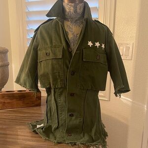 ICONS “Tee Netherlands” Reconstructed Military Utility Jacket
